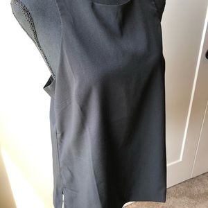Banana Republic Black Sleeveless Shell Top Size S
